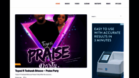 What Gospelafri1.com website looked like in 2020 (3 years ago)