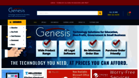 What Genesis-technologies.com website looked like in 2020 (3 years ago)