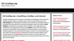 What Gif-grafiken.de website looked like in 2020 (3 years ago)