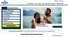What Galeria-reisen.de website looked like in 2020 (3 years ago)