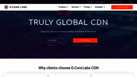 What Gcdn.co website looked like in 2020 (3 years ago)