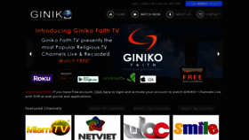 What Giniko.com website looked like in 2020 (3 years ago)