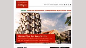 What Generation-homeoffice.de website looked like in 2020 (3 years ago)