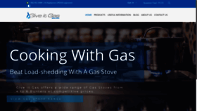 What Giveitgas.co.za website looked like in 2020 (3 years ago)