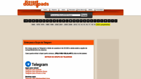 What Gospeldownloads.com.br website looked like in 2020 (3 years ago)