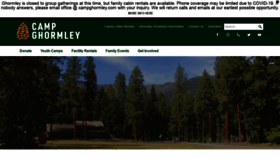 What Ghormleymeadow.org website looked like in 2020 (3 years ago)