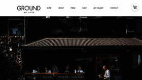 What Groundartcaffe.co.za website looked like in 2020 (3 years ago)