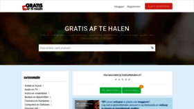 What Gratisaftehalen.nl website looked like in 2020 (3 years ago)