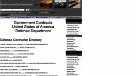 What Governmentcontractswon.com website looked like in 2020 (3 years ago)