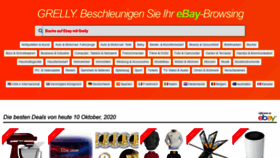 What Grelly.de website looked like in 2020 (3 years ago)