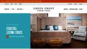 What Greenfront.com website looked like in 2020 (3 years ago)