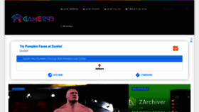 What Game243.net website looked like in 2020 (4 years ago)