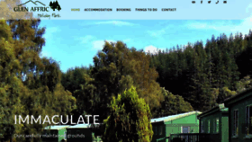 What Glenaffricholidaypark.com website looked like in 2020 (3 years ago)