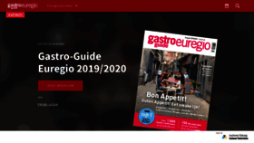 What Gastroguide-euregio.de website looked like in 2020 (3 years ago)
