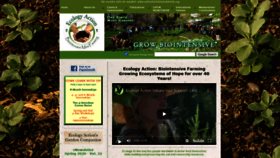 What Growbiointensive.org website looked like in 2020 (3 years ago)