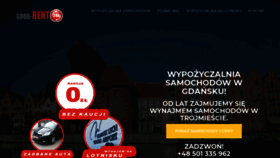 What Good-rent.pl website looked like in 2020 (3 years ago)