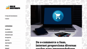 What Guiadeinvestimento.com.br website looked like in 2020 (3 years ago)
