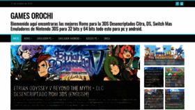 What Gamesorochi.com website looked like in 2020 (3 years ago)