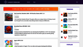 What Gamestoremobi.com website looked like in 2020 (3 years ago)