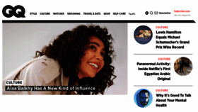 What Gqmiddleeast.com website looked like in 2020 (3 years ago)