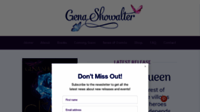 What Genashowalter.com website looked like in 2020 (3 years ago)