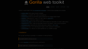 What Gorillatoolkit.org website looked like in 2020 (3 years ago)