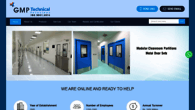 What Gmptech.in website looked like in 2020 (3 years ago)