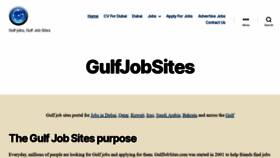 What Gulfjobsites.com website looked like in 2020 (3 years ago)