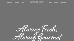 What Gourmetglatt.com website looked like in 2020 (3 years ago)