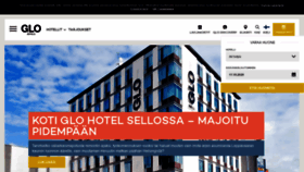 What Glohotels.fi website looked like in 2020 (3 years ago)
