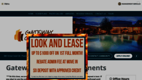 What Gatewayapartments.net website looked like in 2020 (3 years ago)