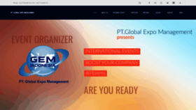 What Gem-indonesia.net website looked like in 2020 (3 years ago)