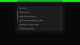 What Gaptrainingsolutions.com website looked like in 2020 (3 years ago)