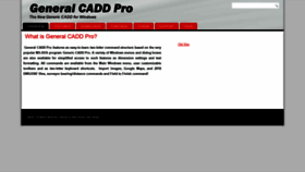 What Generalcadd.com website looked like in 2020 (3 years ago)