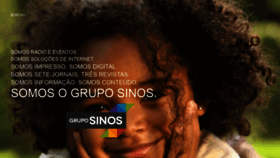 What Gruposinos.com.br website looked like in 2020 (3 years ago)