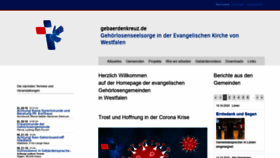 What Gebaerdenkreuz.de website looked like in 2020 (3 years ago)