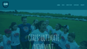 What Gum.usaultimate.org website looked like in 2020 (3 years ago)