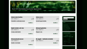 What Gyorietoksze.hu website looked like in 2020 (3 years ago)