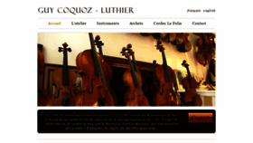 What Guycoquoz.fr website looked like in 2020 (3 years ago)