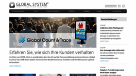 What Globalsystem.ch website looked like in 2020 (3 years ago)