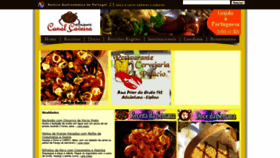 What Gastronomias.com website looked like in 2020 (3 years ago)