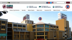 What Gbhamericanhospital.com website looked like in 2020 (3 years ago)