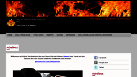 What Grillzeit.ch website looked like in 2020 (3 years ago)