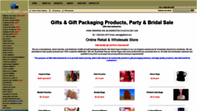 What Giftsintl-us.com website looked like in 2020 (3 years ago)