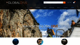 What Globaldive.net website looked like in 2020 (3 years ago)