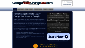 What Georgianamechangelaw.com website looked like in 2020 (3 years ago)