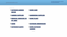 What Gardencentreonline.co.uk website looked like in 2020 (3 years ago)