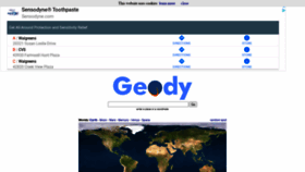 What Geody.com website looked like in 2020 (3 years ago)