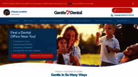What Gentle1.com website looked like in 2020 (3 years ago)