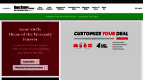 What Genesteffy.com website looked like in 2020 (3 years ago)